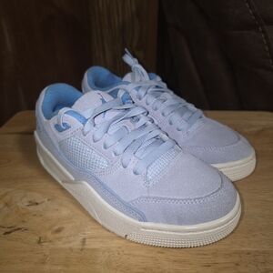 Jordan Flight Court Women's Shoes (FZ9854-400, Hydrogen Blue/Sail/Muslin/Univers